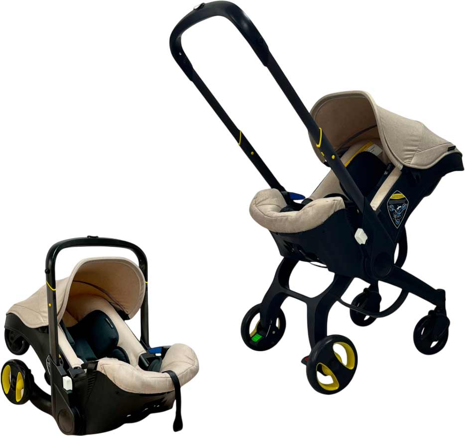 Коляска-автолюлька Bubago Mirco BG 153-3 Бежевый